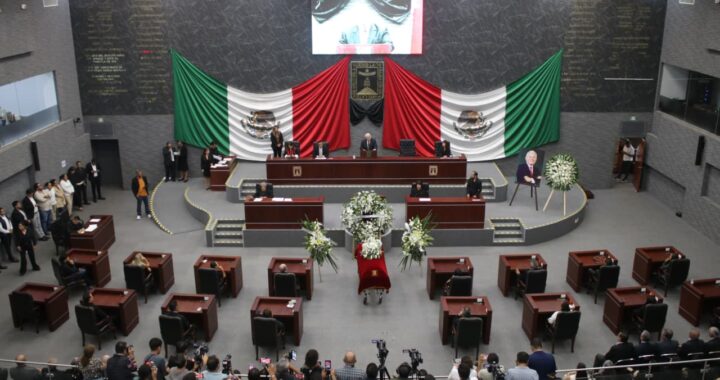 REALIZA CONGRESO DE MORELOS HOMENAJE PÓSTUMO AL DR. JUAN SALGADO BRITO